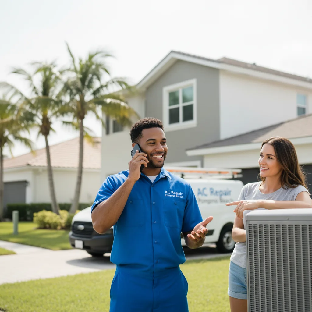 AC Repair Pompano Beach customer support in Oakwood